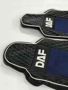 Чехлы Премиум стеганные для  DAF 95/105  D 001- черно-синие