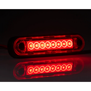 Габаритный светодиодный LED фонарь FT-073 LED LONG DARK