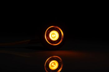 Фонарь габаритный Fristom FT-074 B LED, встраиваемый светодиодный, желтый